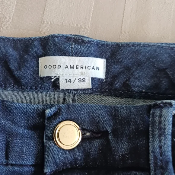 Good American The Good Leg Skinny Jean BLUE224 - Picture 8 of 13